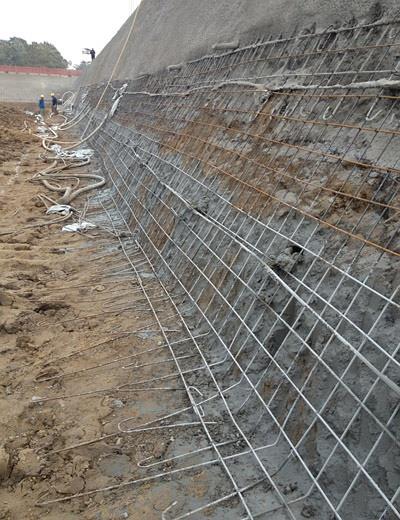 平谷区基坑支护加固山体护坡工程打桩锚杆喷锚支护加固
