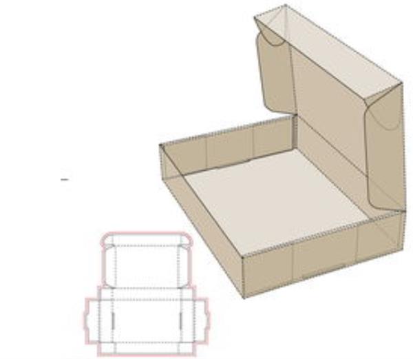 武昌飞机盒印刷如何制作折叠