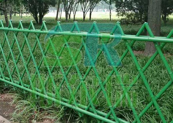 河北斯尔瑞定制生产仿竹护栏篱笆栅栏不锈钢竹节护栏