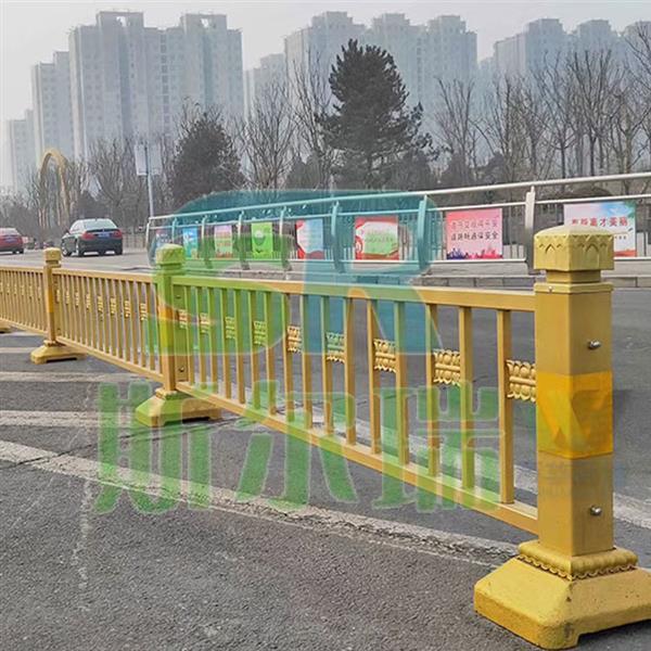 河北斯尔瑞定制生产新型市政黄金莲花护栏道路围栏