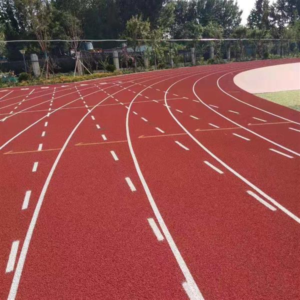 承接陕西中小学透气型塑胶跑道施工 金格体育