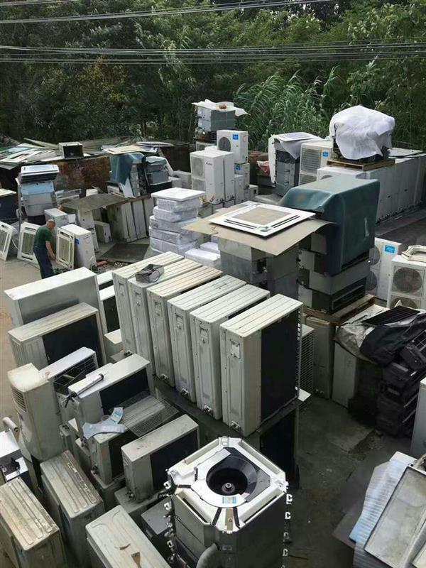 高价回收冷库旧空调北京空调旧废品饭店设备