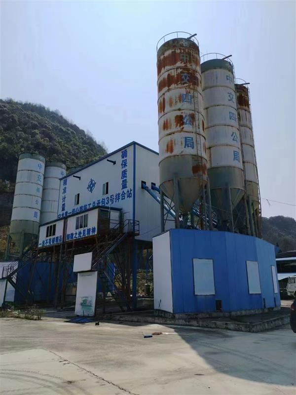 阳泉二搅拌站设备回收公司山西省整厂打包收购拌合站