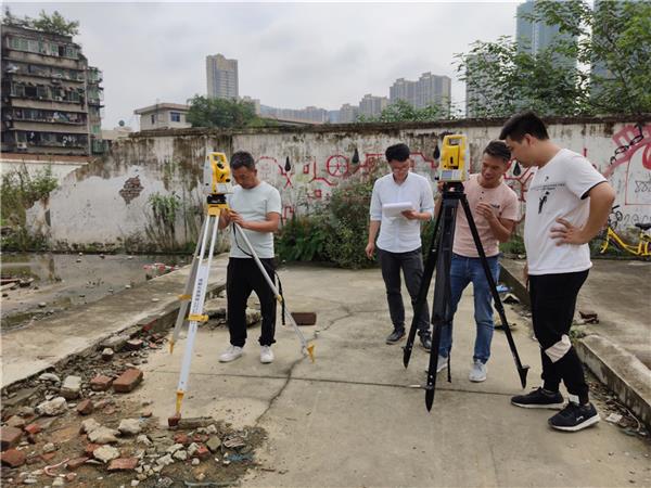 实战路桥测量培训班学习GPS放线