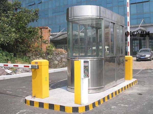 天津企顺安装停车场出入口车牌识别系统