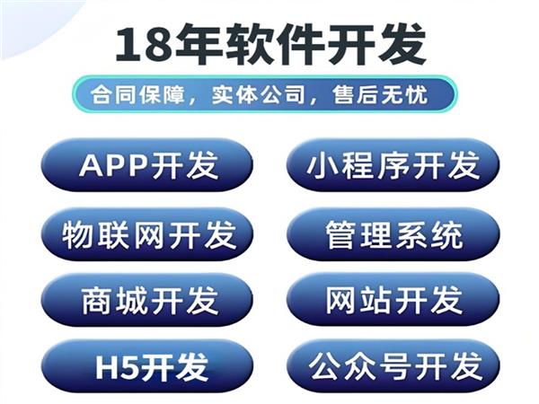 18年軟件技術開發(fā),南昌做小程序網站APP搭建