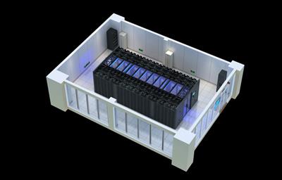 菏泽某实验室核心机房|辅助机房|电池室效果图制作