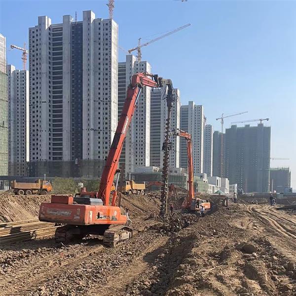 北京打桩公司专业灌注桩护坡桩钢板桩旋挖桩加固