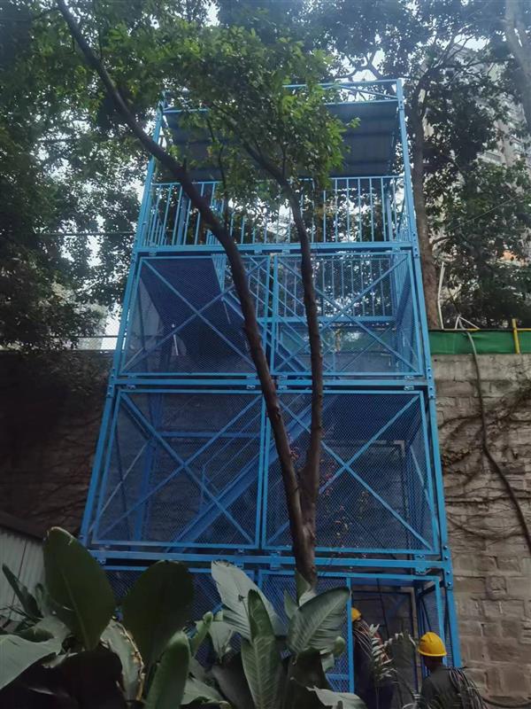 施工安全梯笼 组合式建筑梯笼 基坑施工安全梯笼