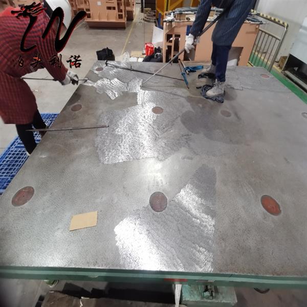 宁波铸铁平板铸铁平台刮研铲刮铲花维修精度恢复修理
