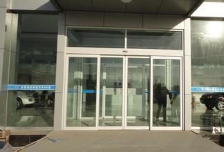 北京建外安装肯德基门店面玻璃门平开门定做厂家