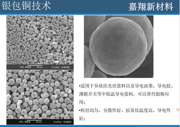 银包铜光伏浆料银粉电池片