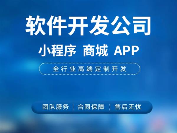 南昌企业级软件开发公司做小程序商城APP开发