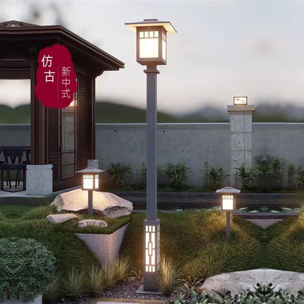 太阳能路灯LED灯家用市政工程高亮新中式仿古可定制