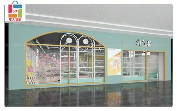 饰品百货货架设计构建多维感官场景