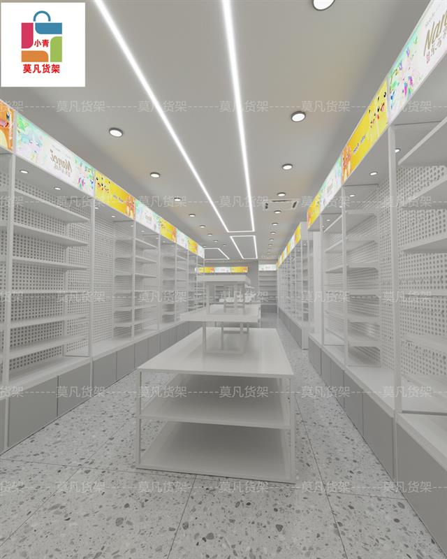 十元百货店用货架陈列设计塑造店铺风格