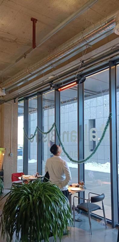 圣诞意浓,伟而特红外供暖助吉林餐厅迎更多宾客