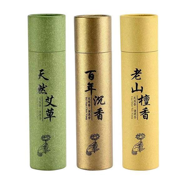 民艾天下手工檀香沉香艾草香家用线香香薰