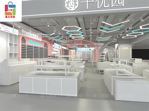 2025饰品百货货架焦点区域设置更新设计