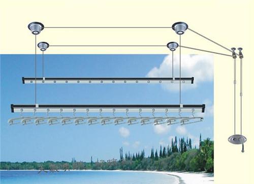 上海普陀兰溪路专换斜拉龙门架老式晾衣架钢丝绳维修手摇晾衣架