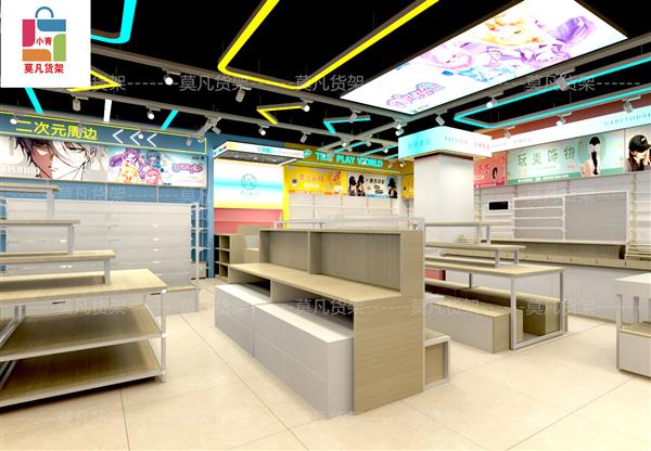 饰品精品货架定制化探索式动线设计