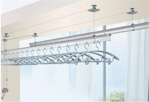 上海中山公园恋伊晾衣架维修专换换外墙龙门架晾衣杆钢丝绳