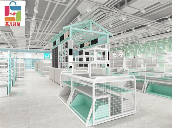 饰品百货货架设计构建一个完整沉浸的空间