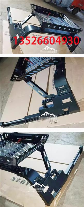tacoma海力士hilux皮卡车后备箱带筐龙门架