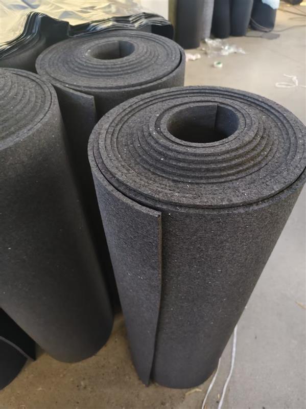 聚氨酯橡胶减震隔音垫5mm浮筑楼板减震垫医院地面隔音防噪音