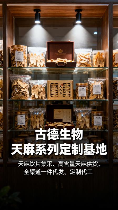 高含量天麻批发古德生物支持长期供应天麻素百分0.5