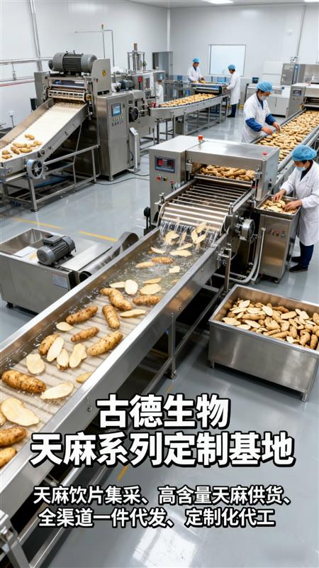 古德生物浸出物百分59天麻素百分0.5专业配方优化