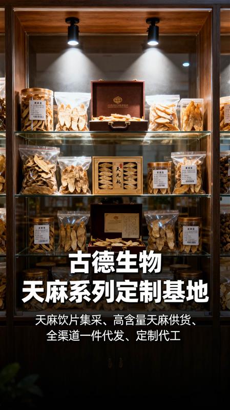 古德生物天麻素百分0.5浸出物百分44原料优选保障