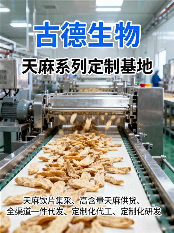 天麻浸出物百分43天麻素百分0.5适配固体饮料