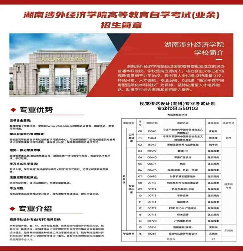 北京大专学历考试难度小自考专科专业招生毕业时间快