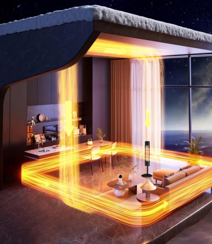 国家喊你来省电伟而特红外取暖器竟比空调省电响应双碳