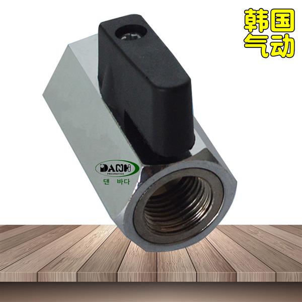 意大利Clipper内外丝扣迷你球阀6066短柄铜镀镍微型小球阀