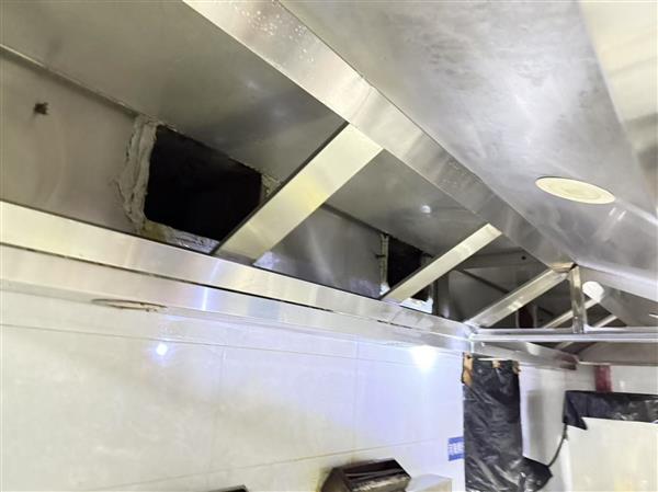 上海松江区九亭镇九亭大街脱排清洗 专业清洗油烟管道