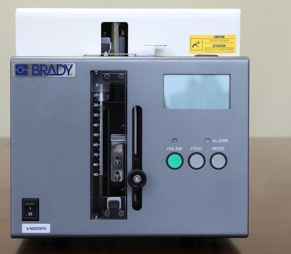 Brady LA1试管打印贴标一体机