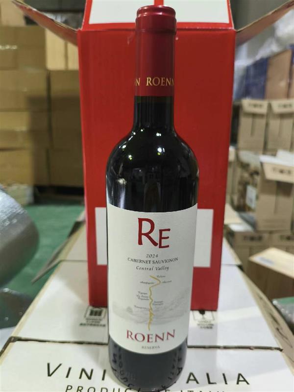 勒恩赤霞珠珍藏红葡萄酒 智利干红原装进口红酒